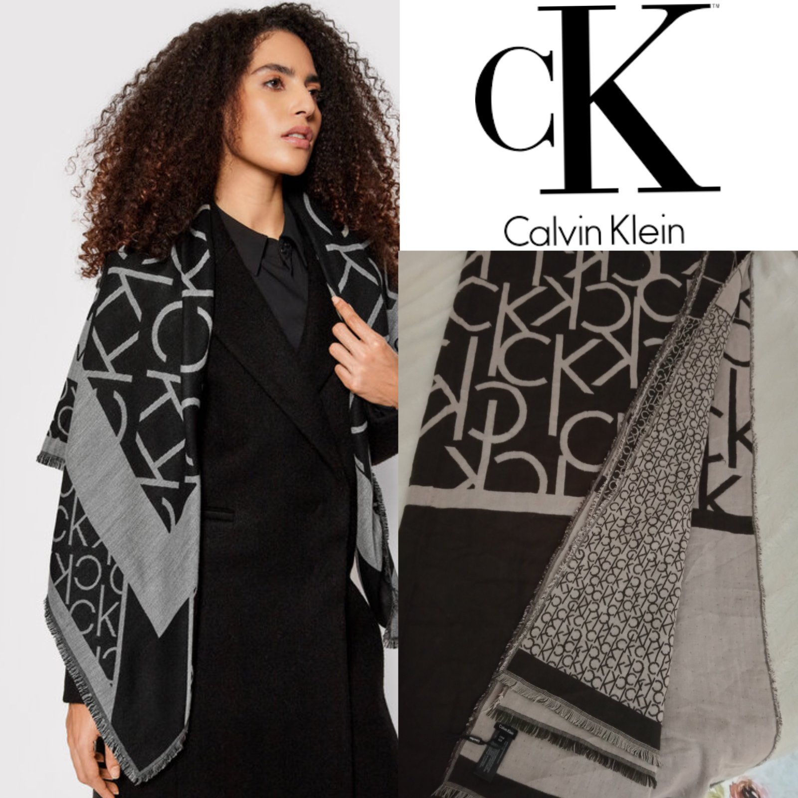 Grand écharpe Calvin Klein 