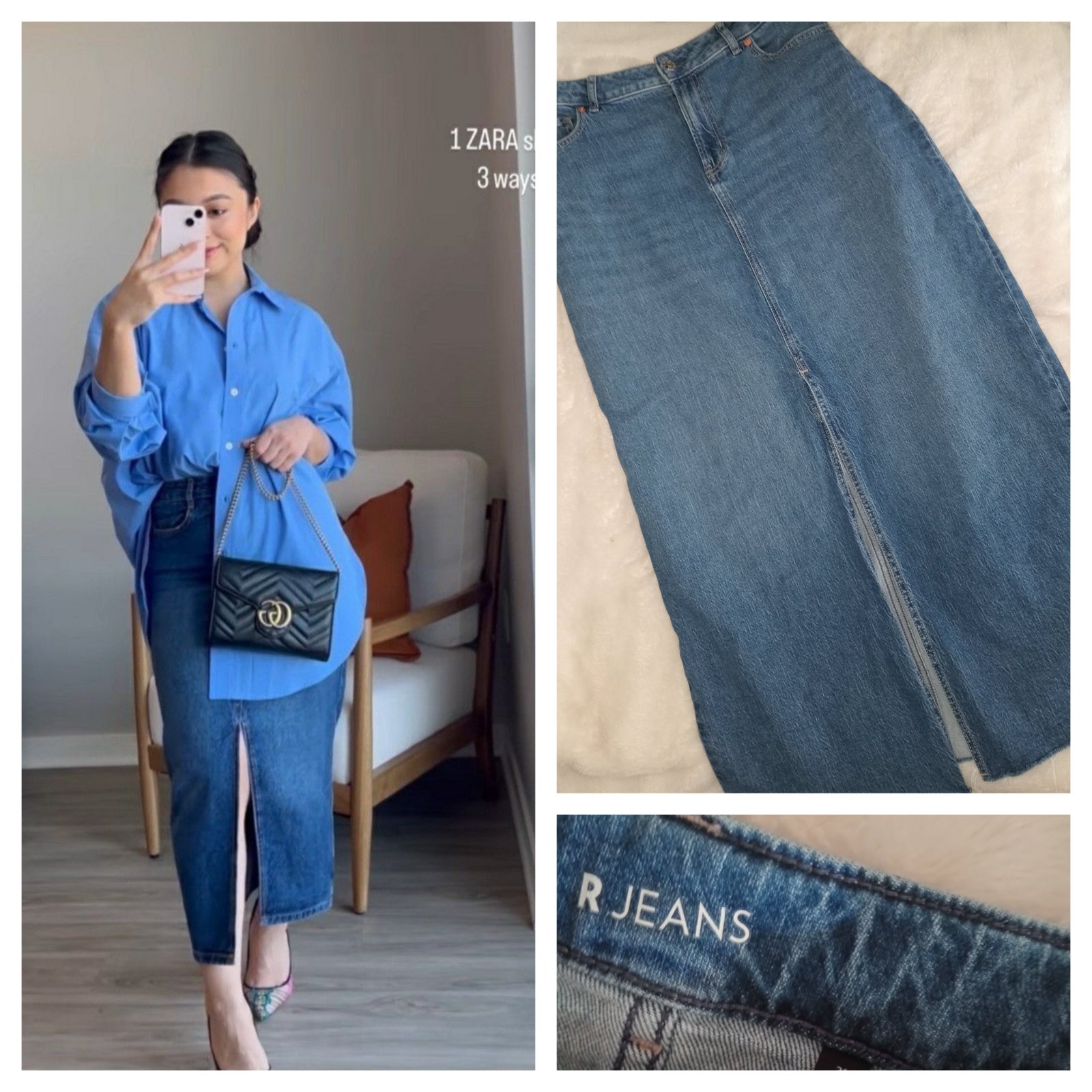 Jupe maxi R Jeans 42/44