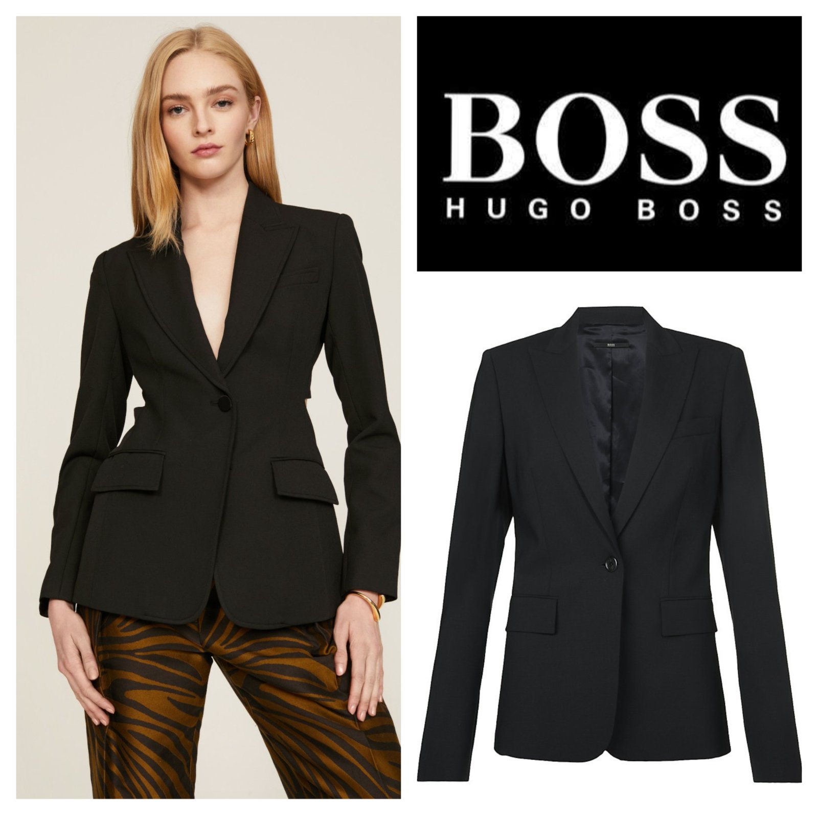 Blazer en laine Hugo Boss authentique l,xl
