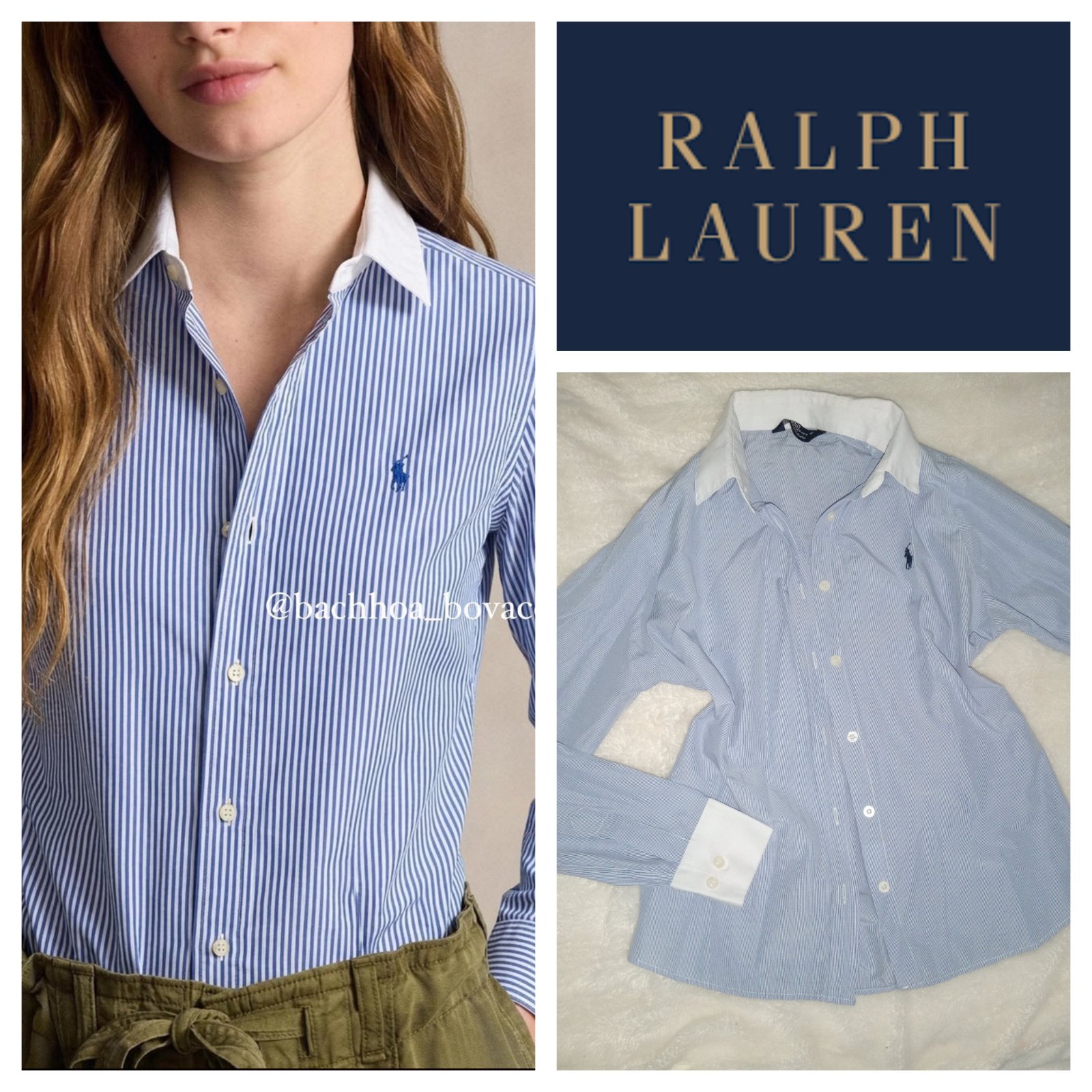 Striped shirt polo Ralph Lauren s,m