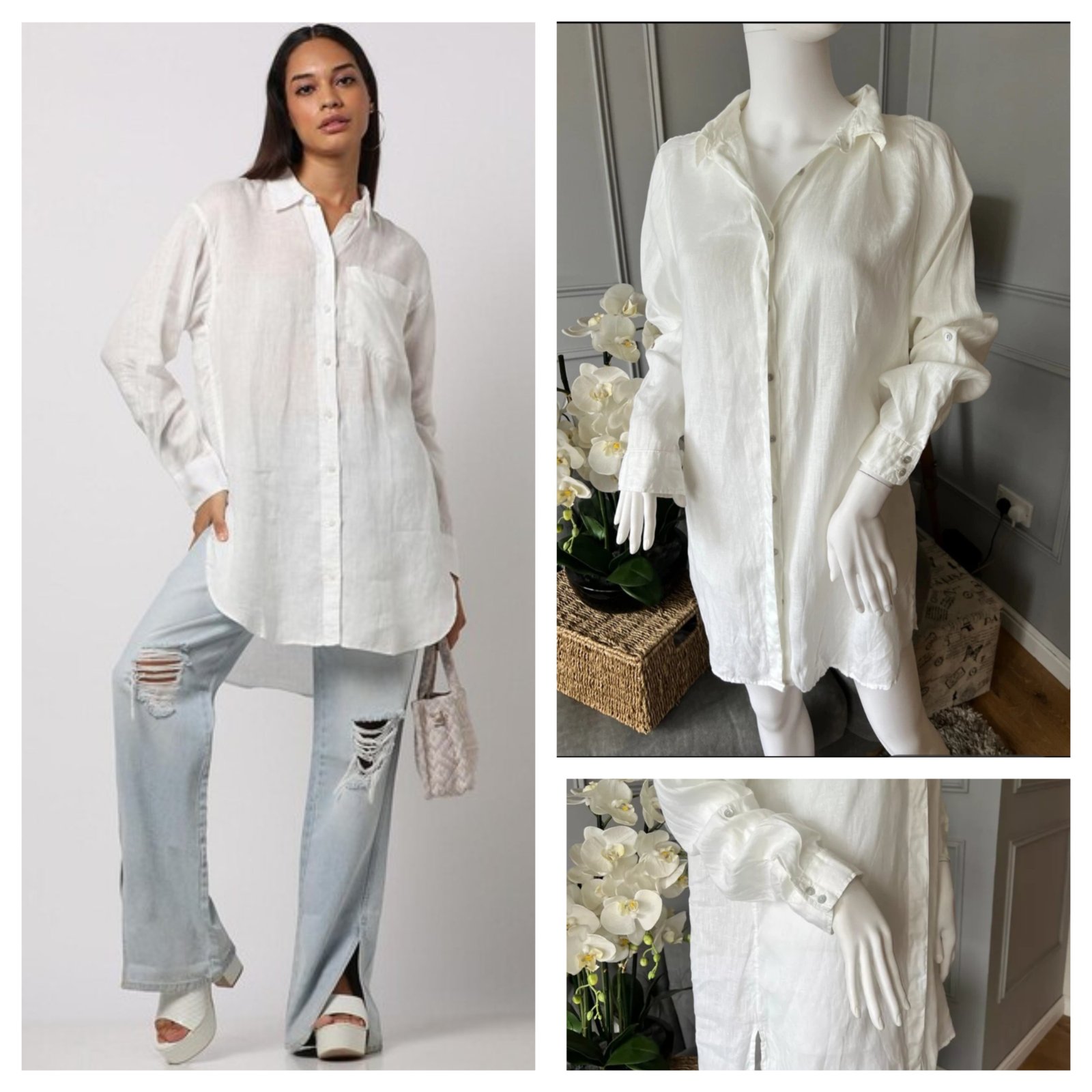 Chemise en lin 