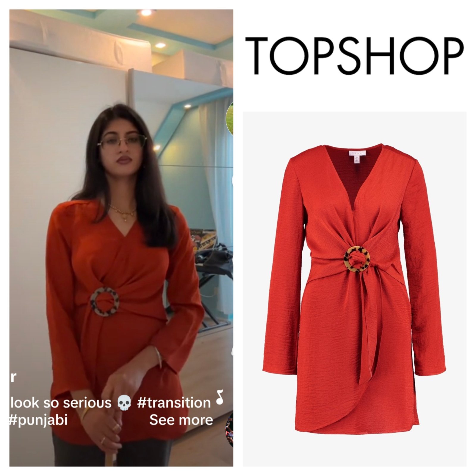 Robe chemise m,l