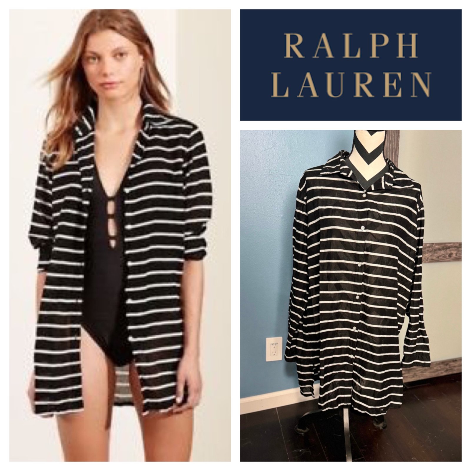 Striped shirt RL s,m
