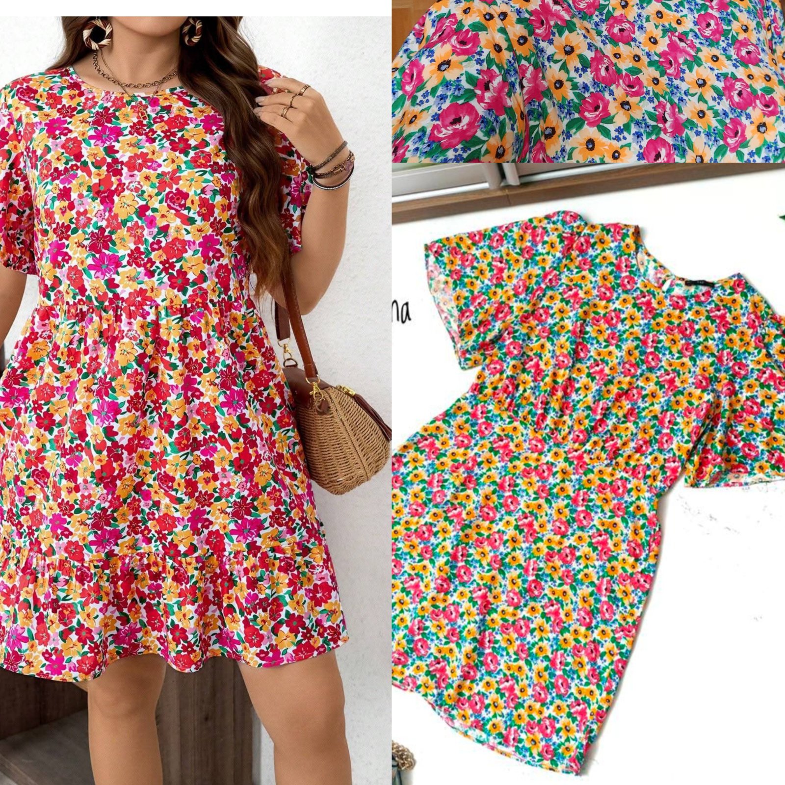 Mini Floral dress 42/44