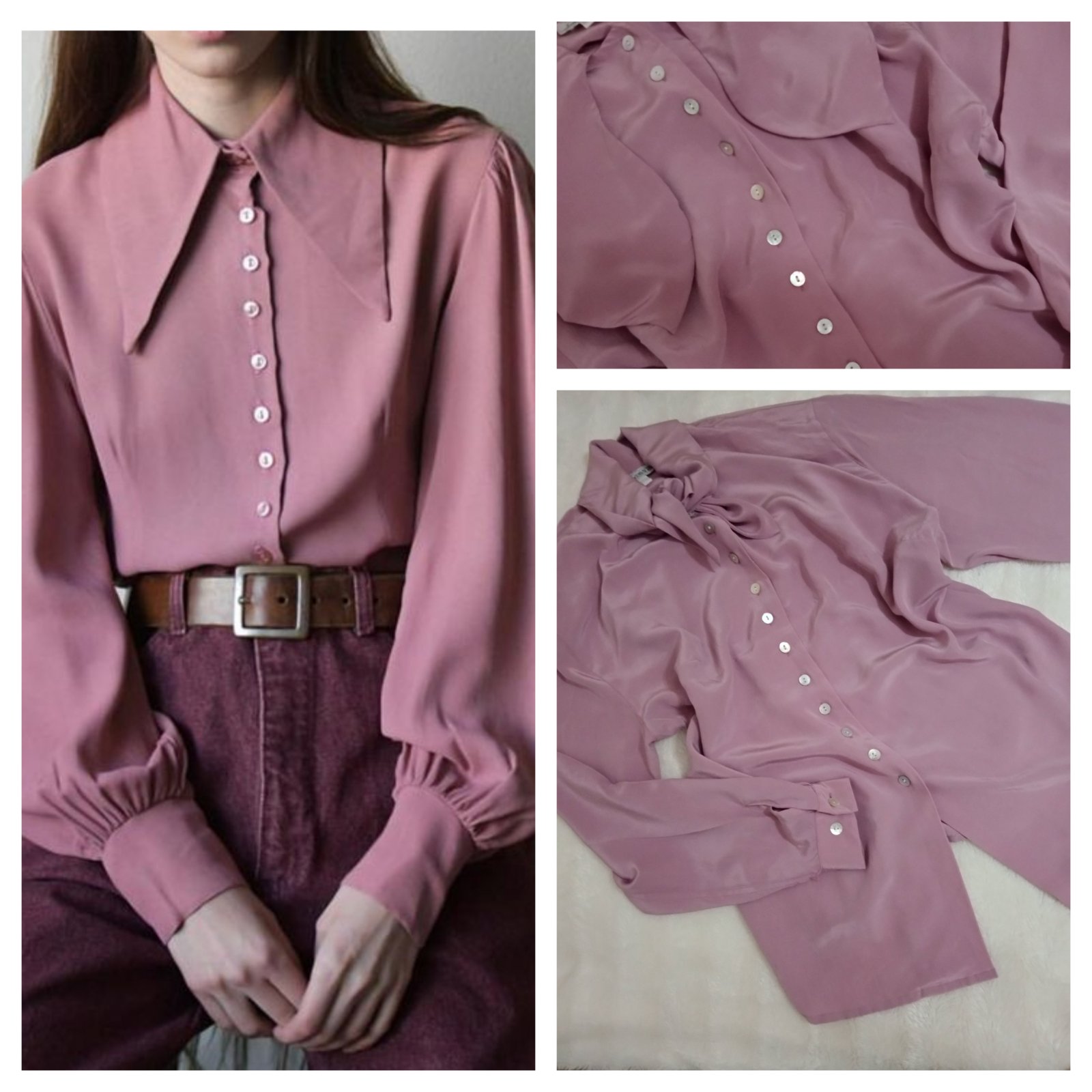 Chemise en soie 44/46