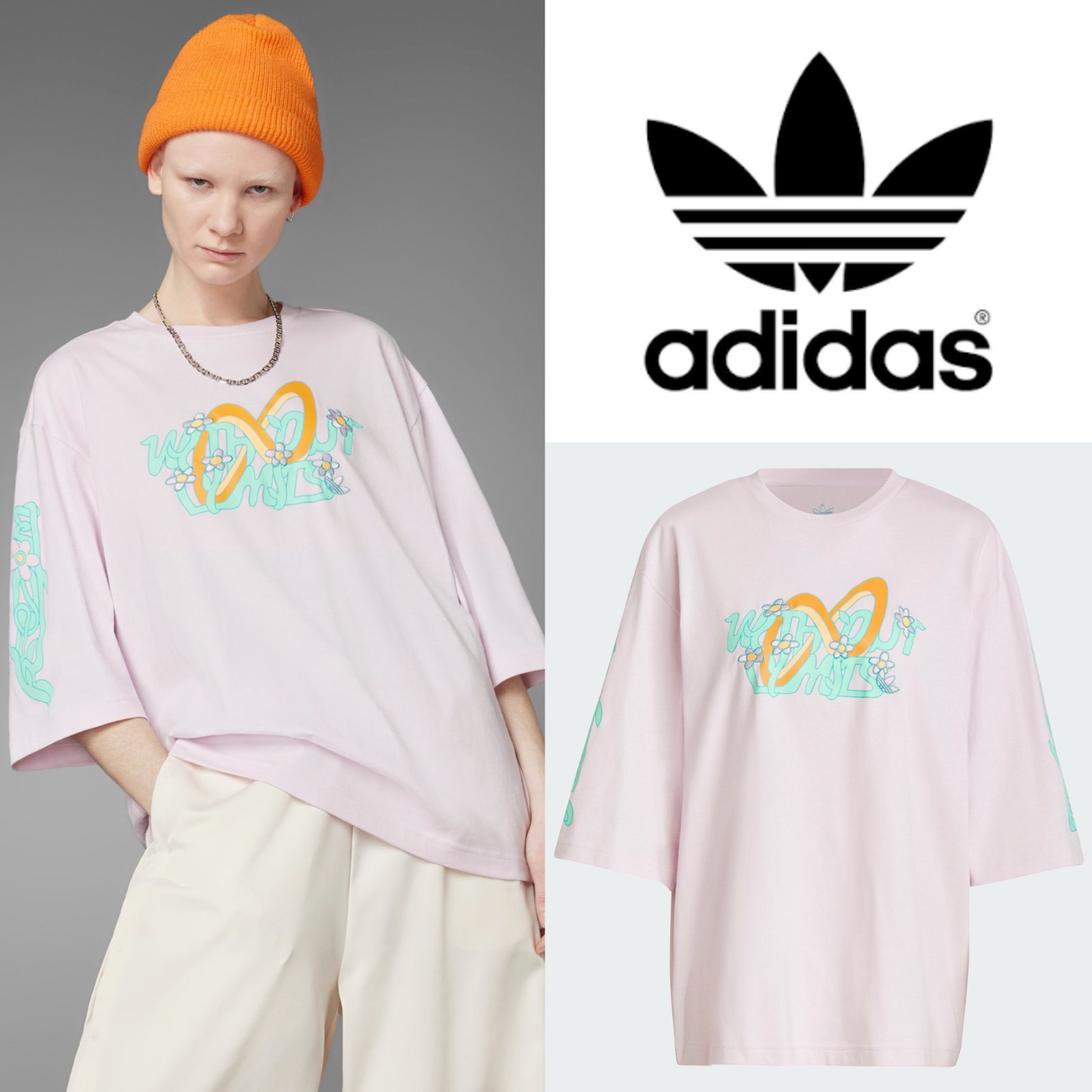 Pull oversize Adidas m,l