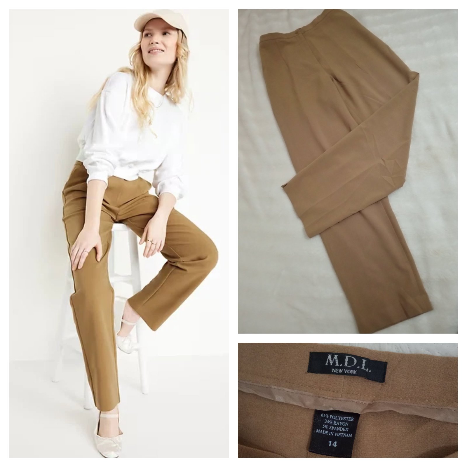 Flared tint pants 