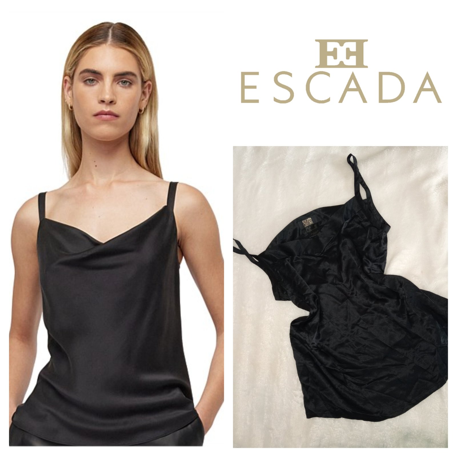 Escada silk top m,l