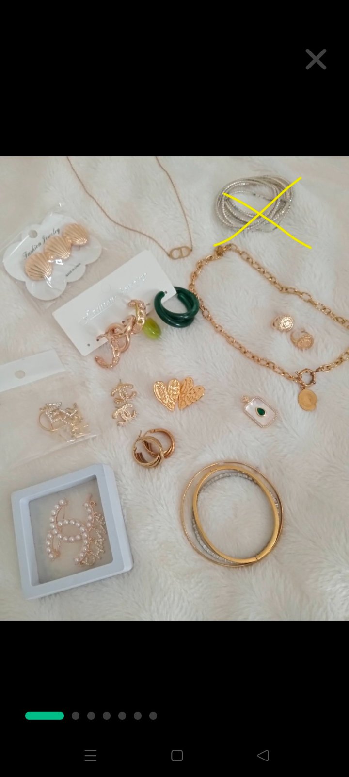Je vide mes accessoires 