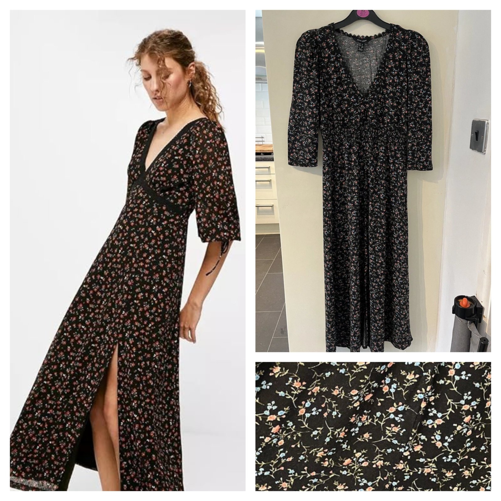 Floral dress l,xl