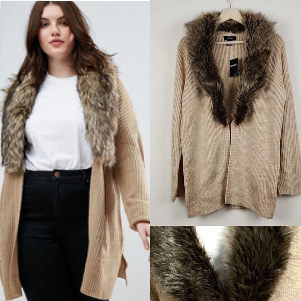 Cardigan beige forever 21