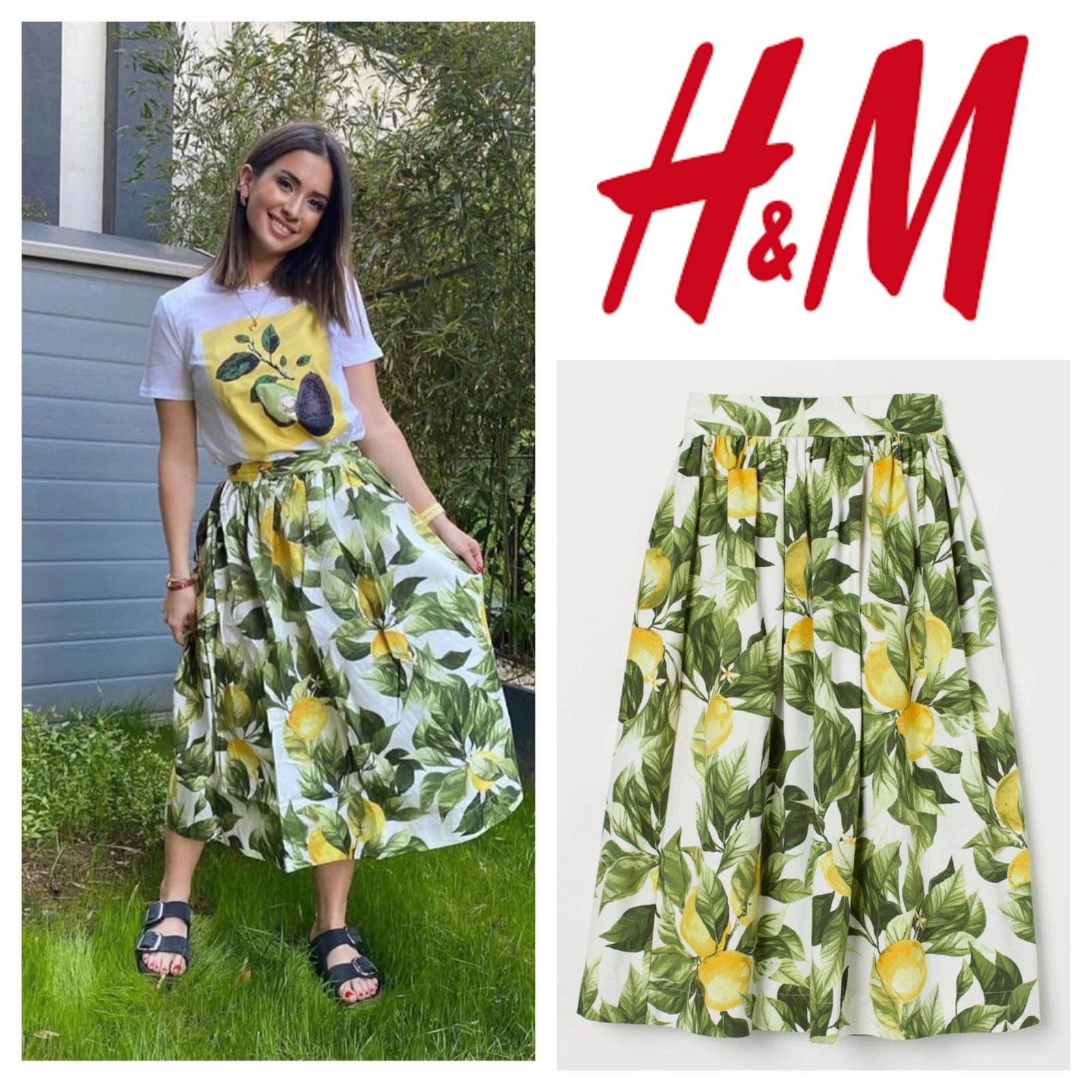 Jupe cotton h&m