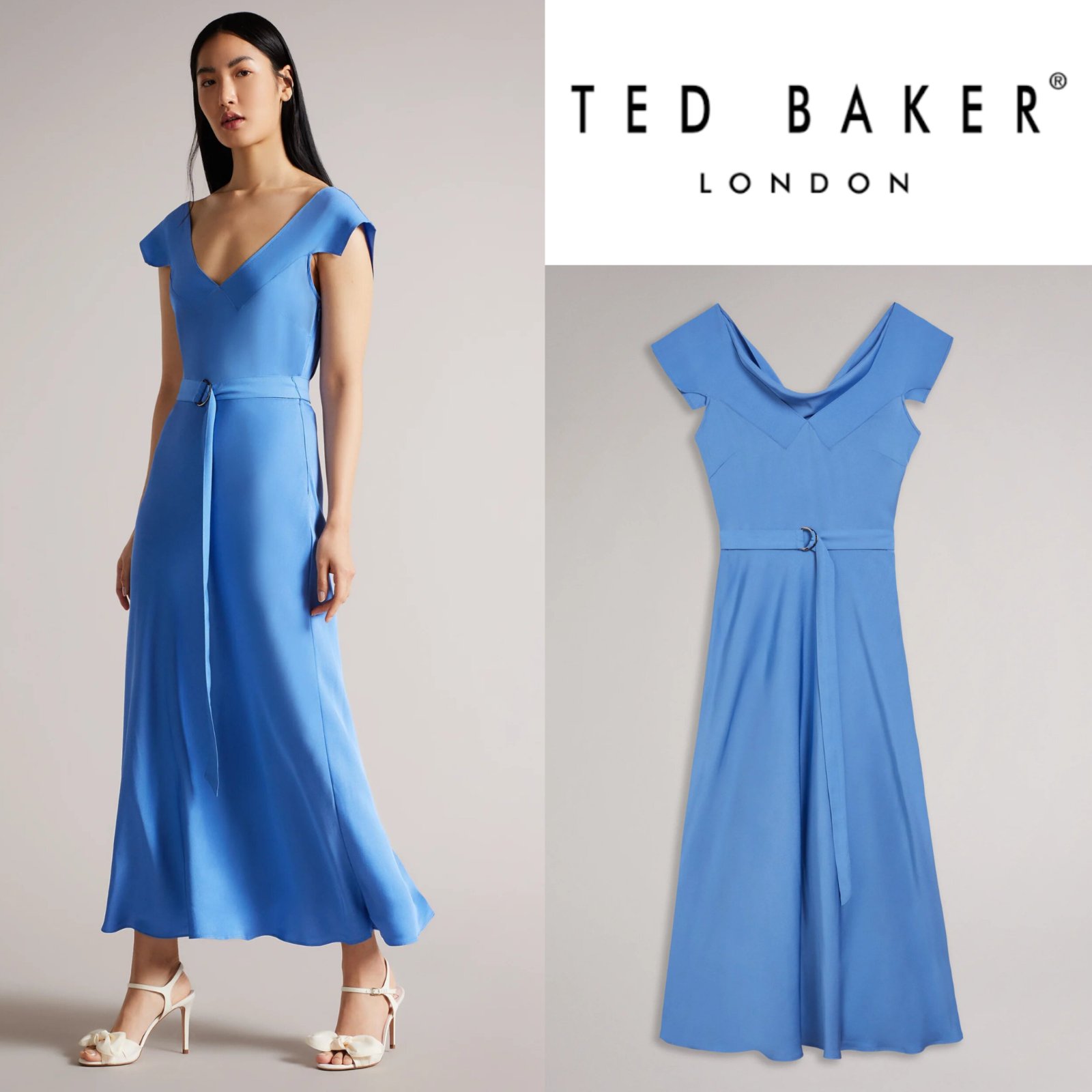 Robe ted baker sans ceinture m,l