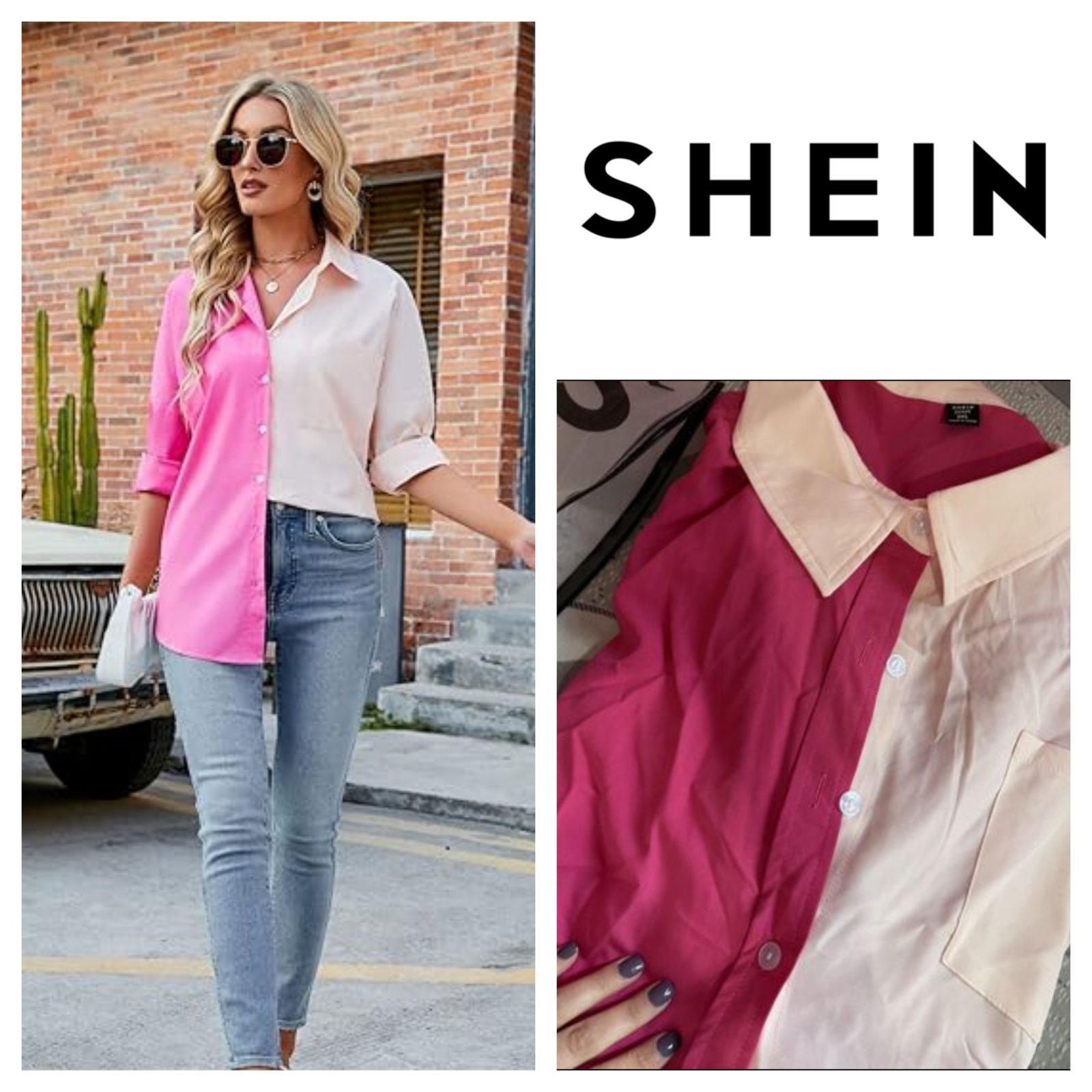 Chemise shein curve