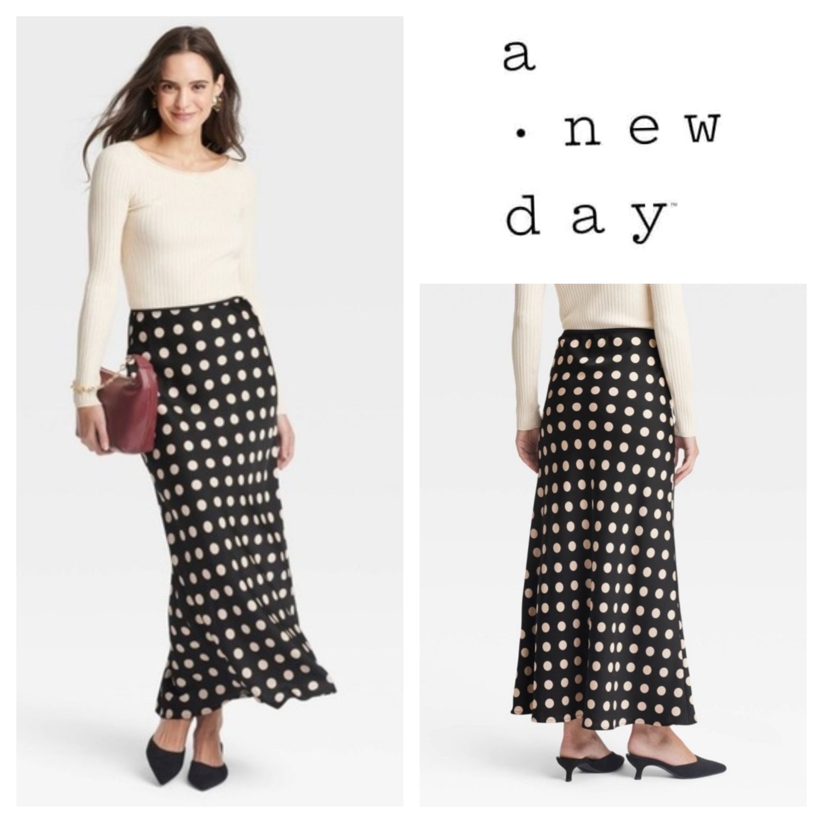 Jupe maxi satiné a new day 42/44