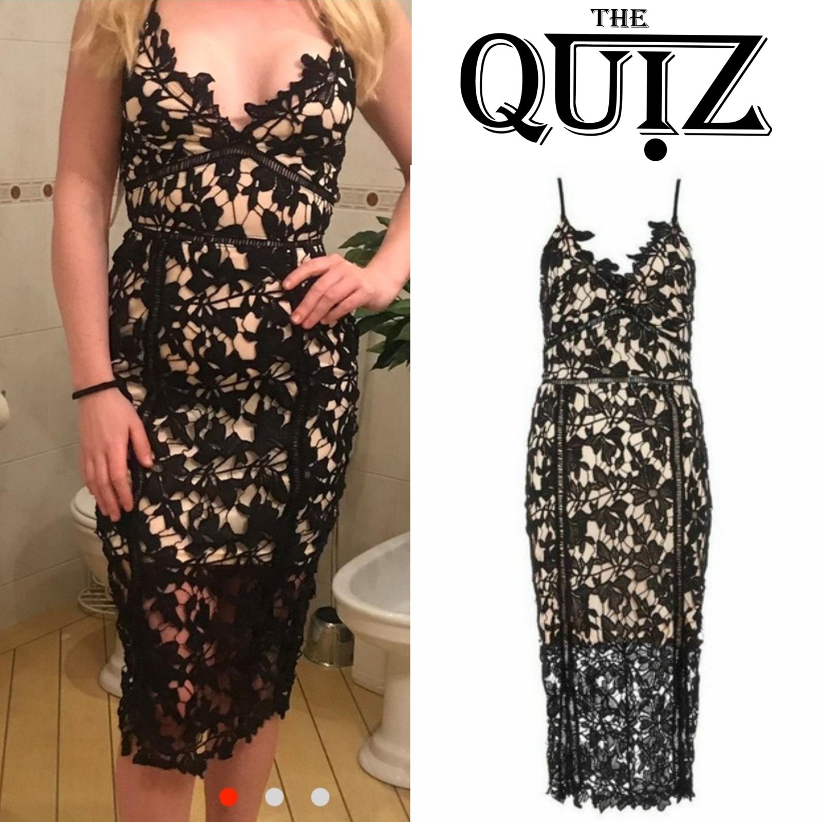 Robe Quiz taille 10 m,l
