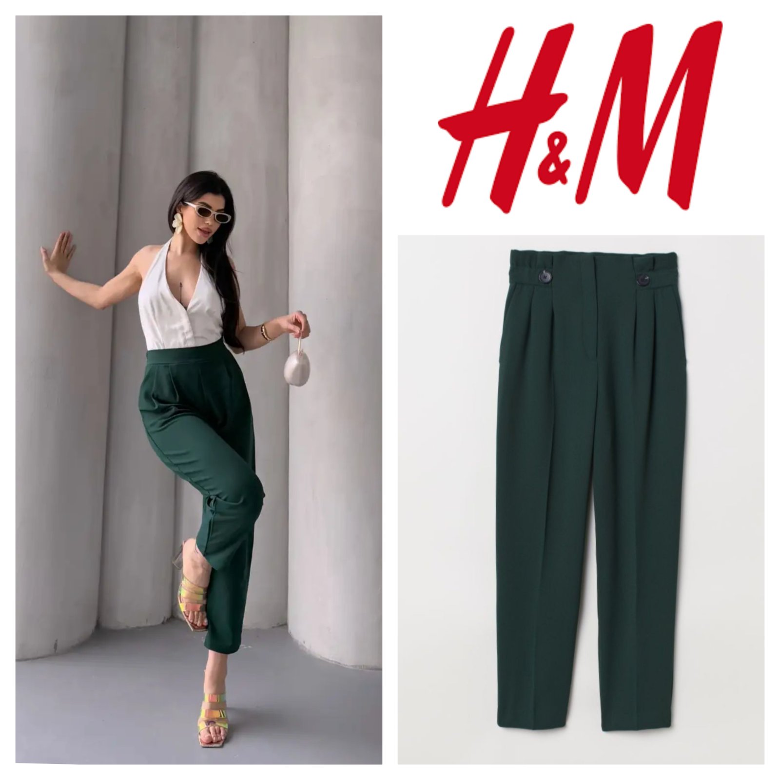 High waisted pants 