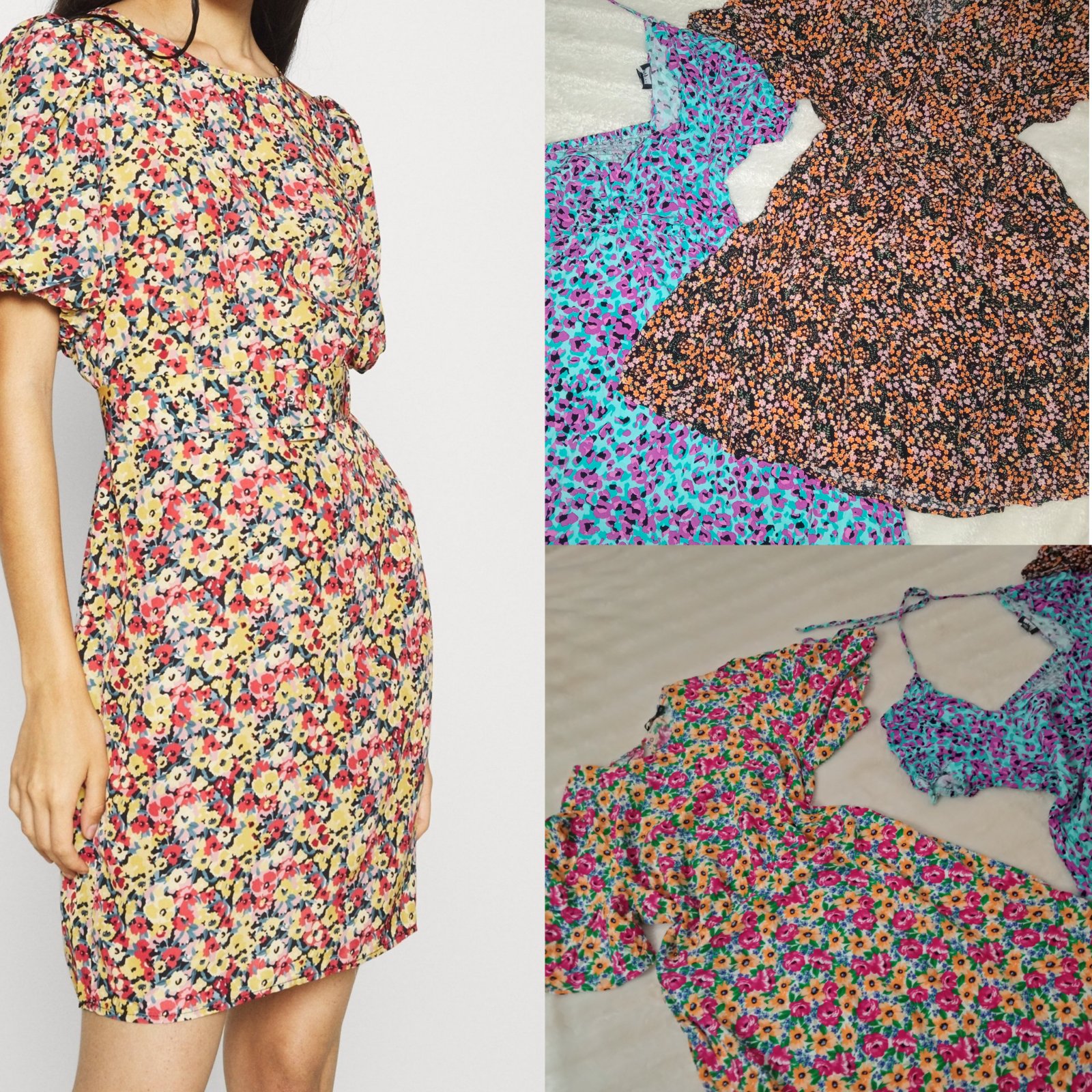 Pack mini robe florale 40/42