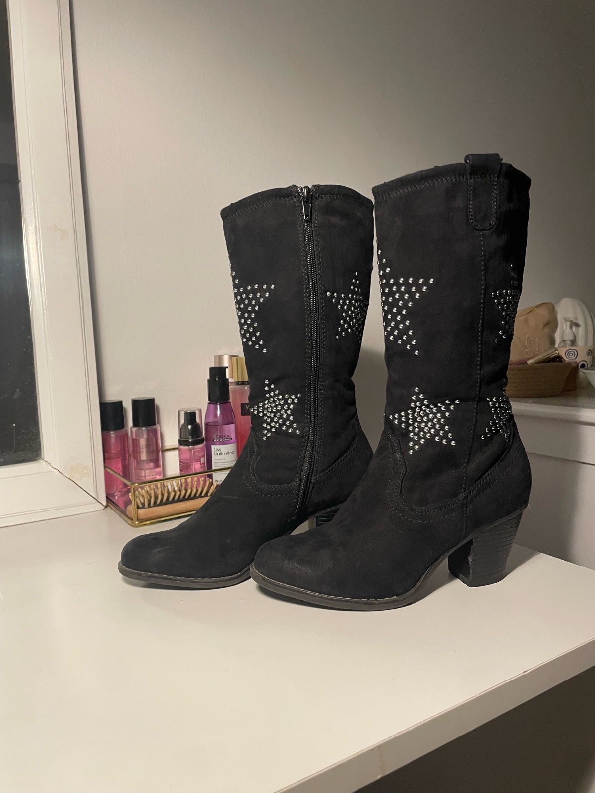 Bottes santiag noir