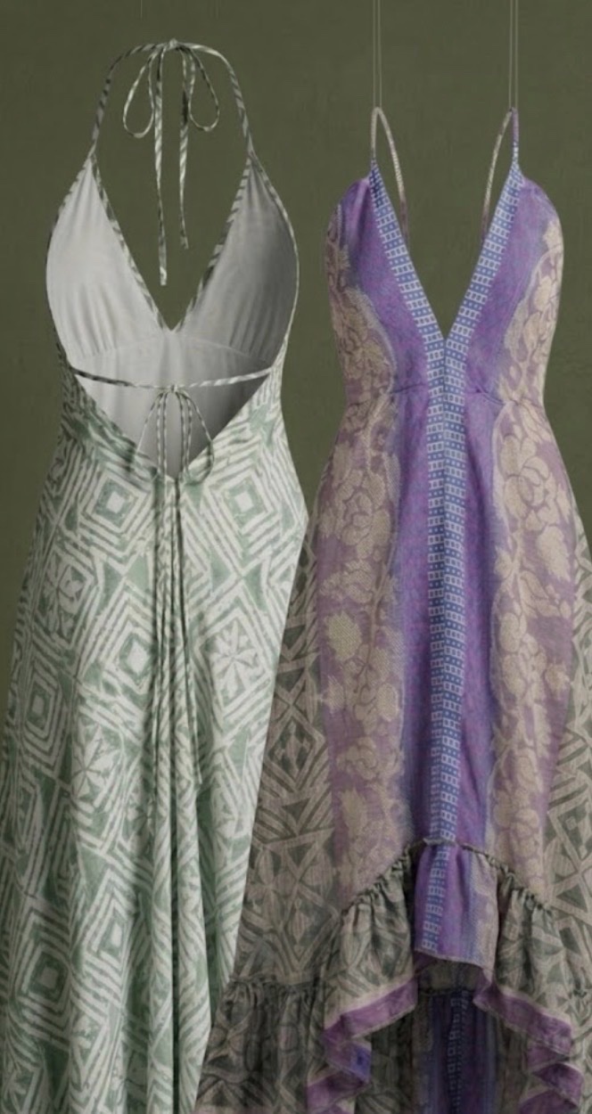 Backless dress 