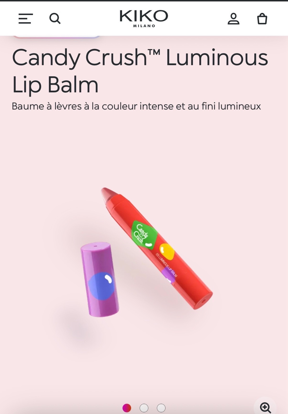 KIKO Candy Crush™ Luminous Lip Balm