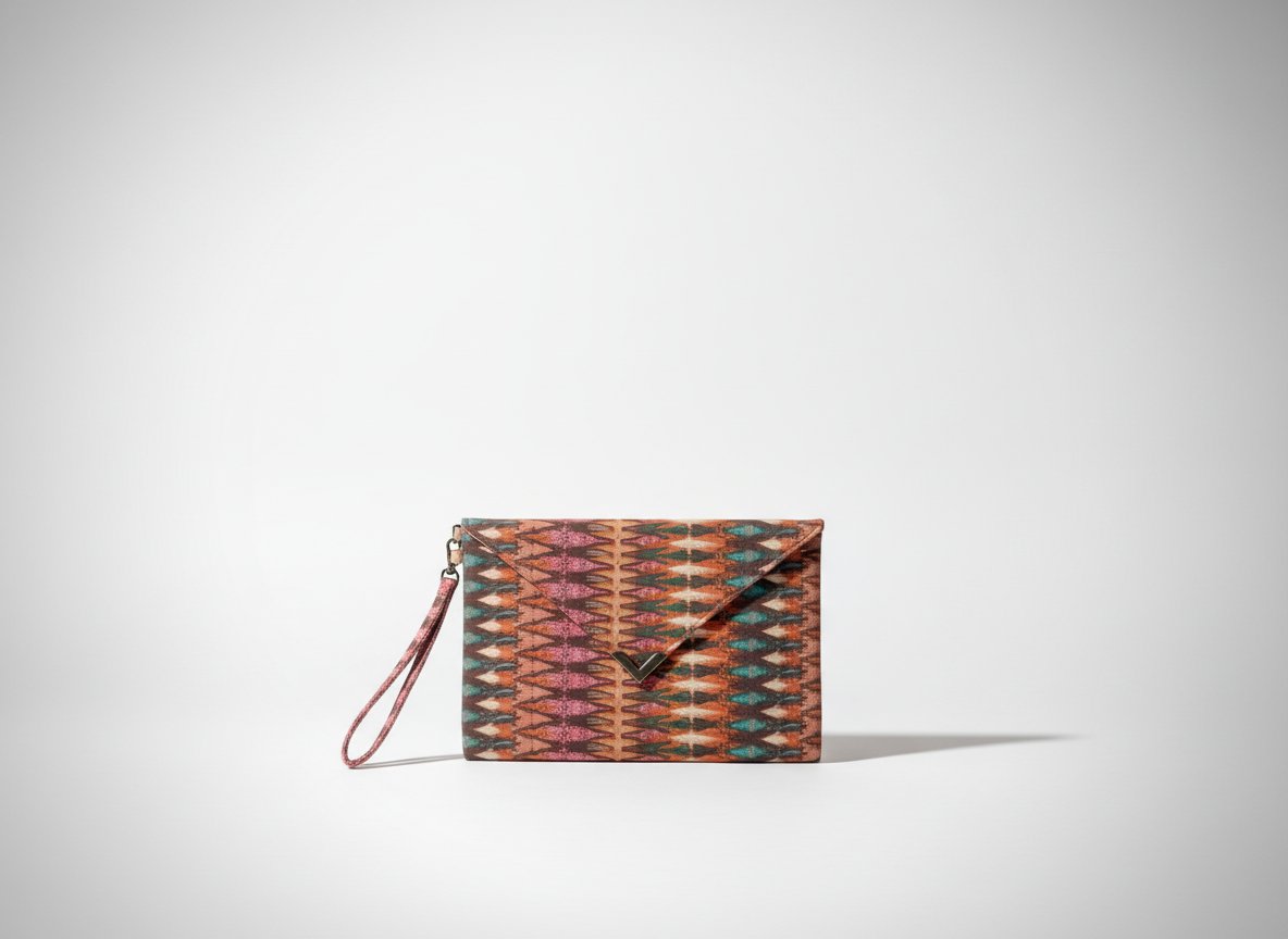 Pochette à motifs – État neuf ✨