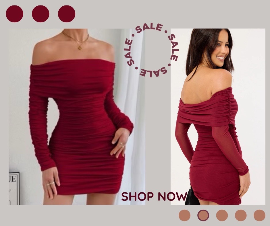 Robe rouge taille S