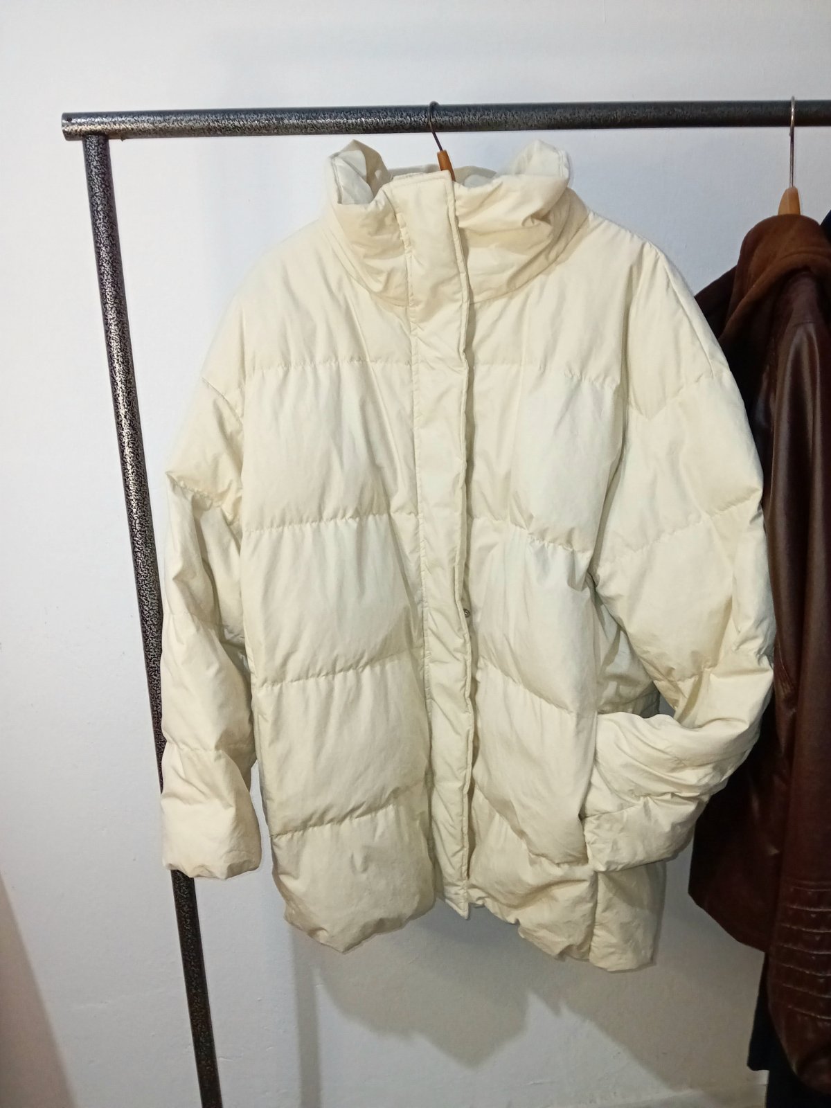 Doudoune beige