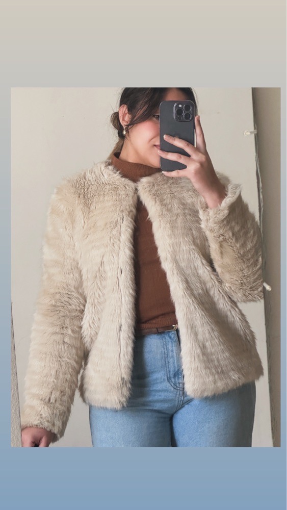 Veste fausse fourrure pimkie