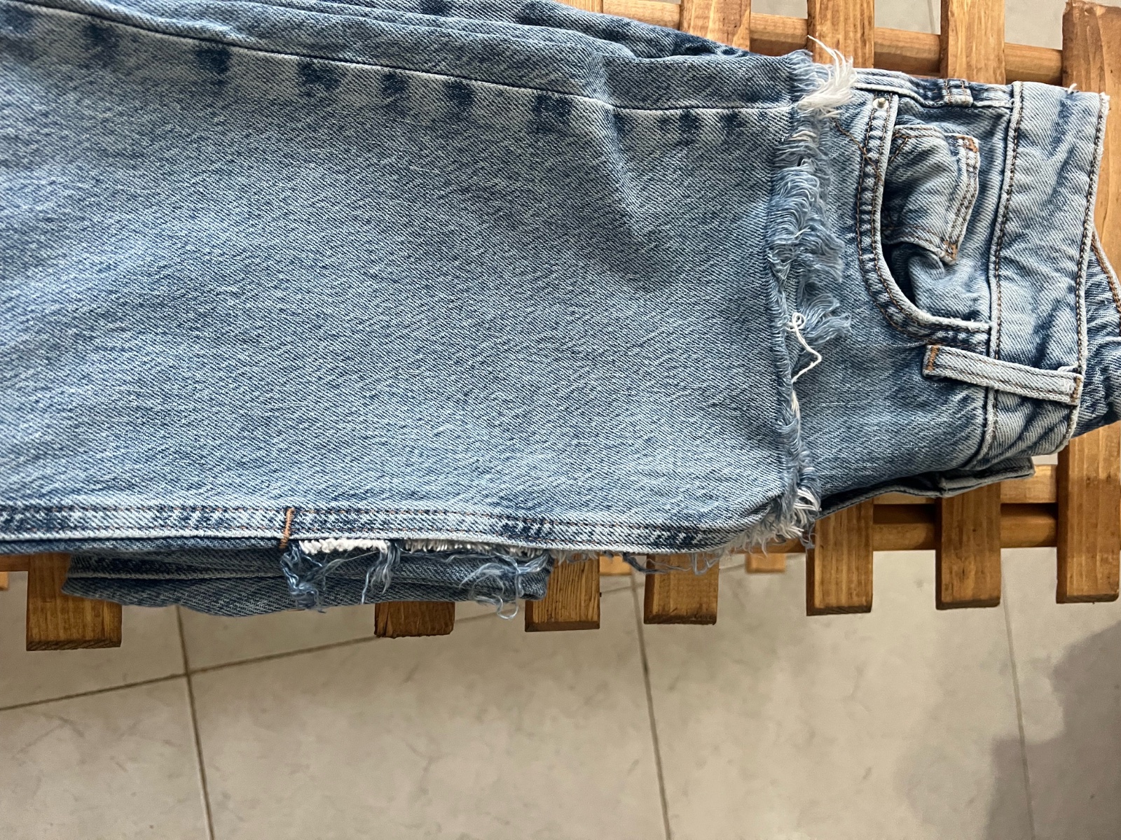 Pantalon évasé