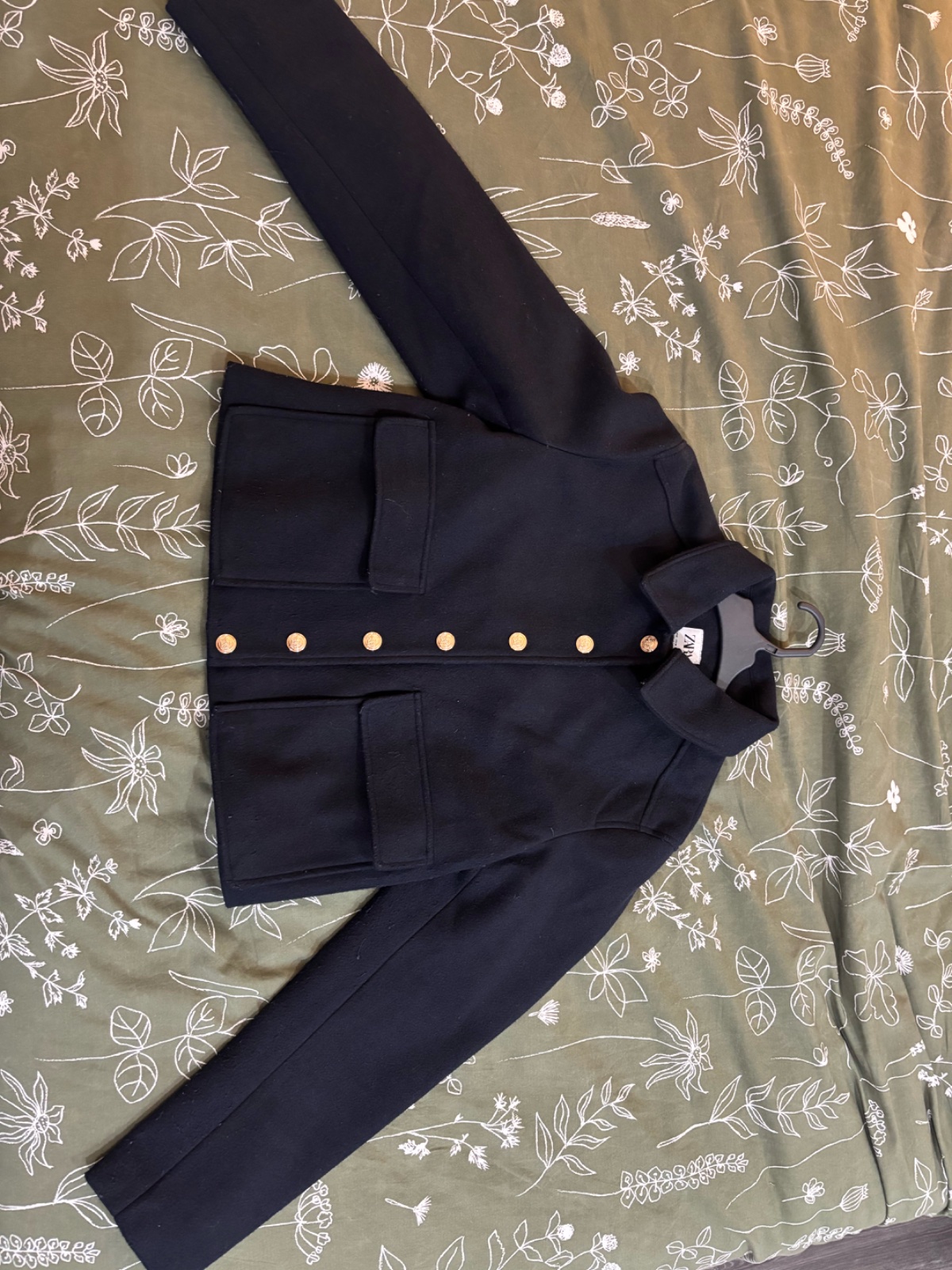 Veste blazer Zara bleu marine