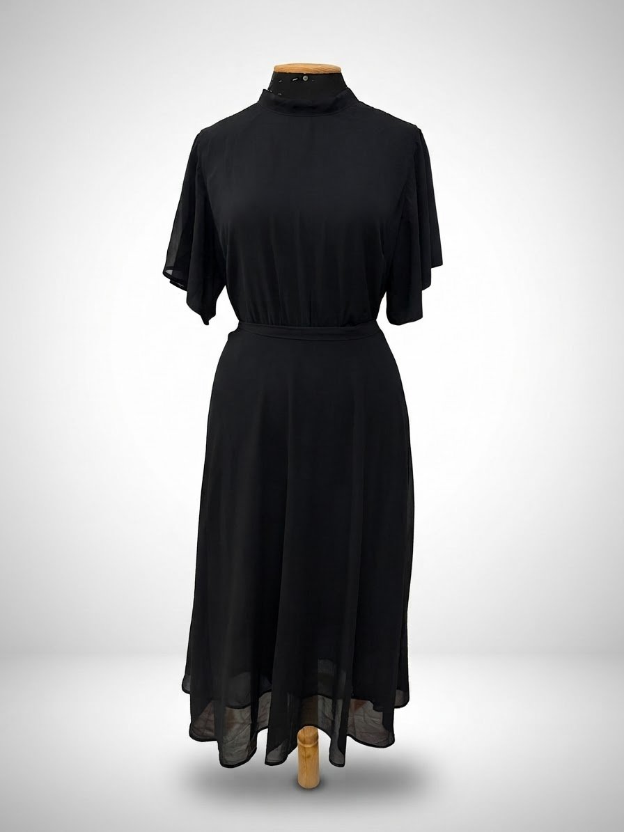 Robe effet satinée