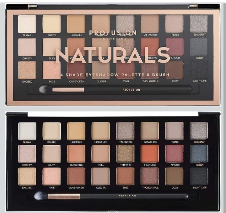 Palette profusion naturals