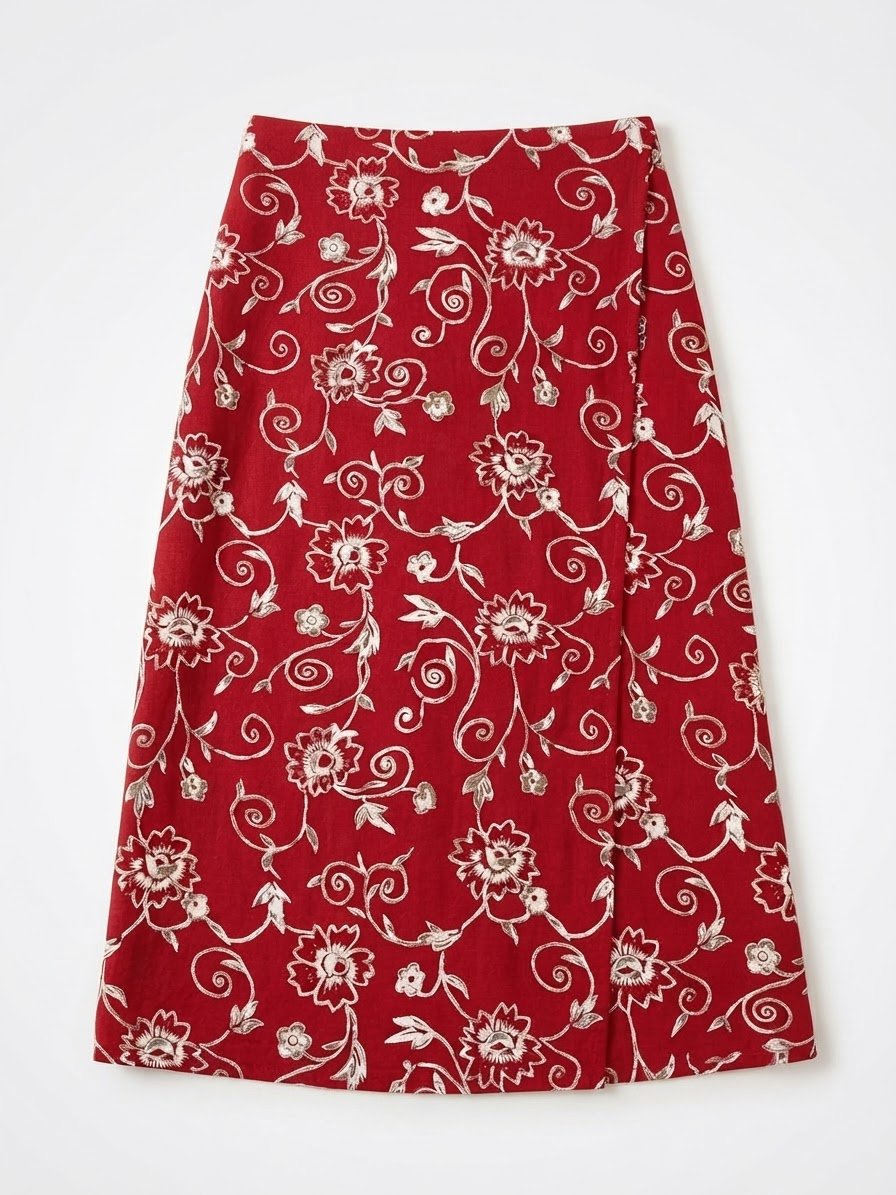Jupe rouge 