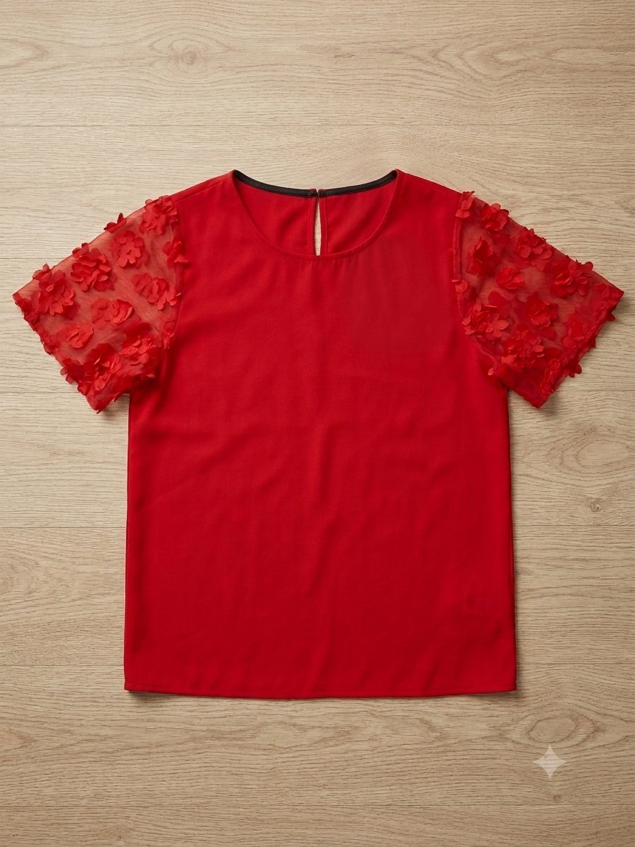 Pull rouge 