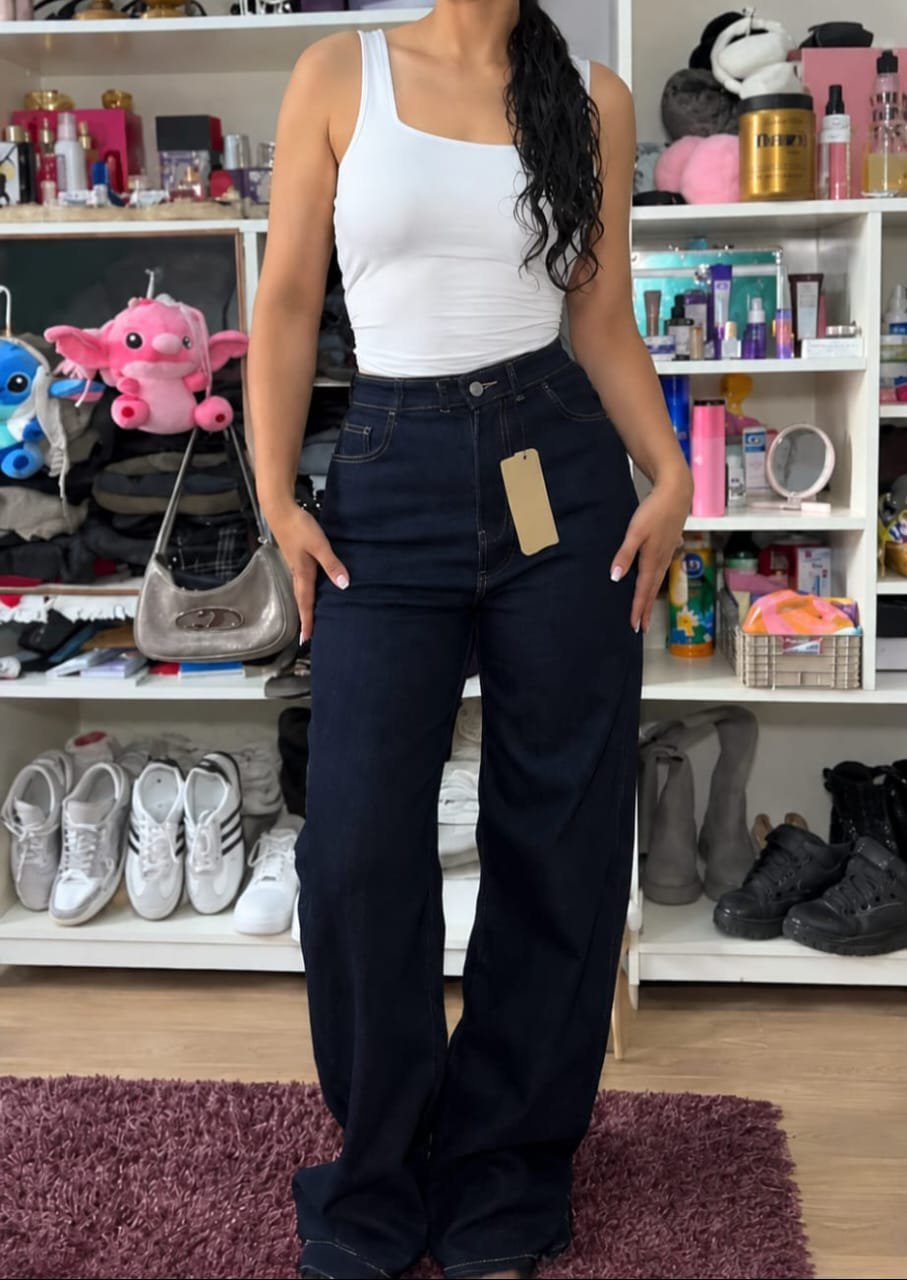 Pantalon bleu foncé ✨