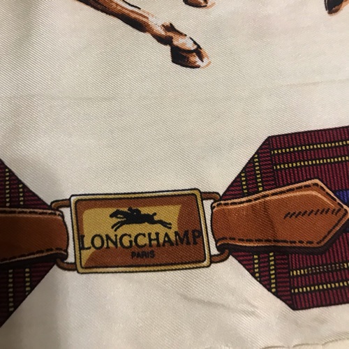 Foulard longchamp authentique