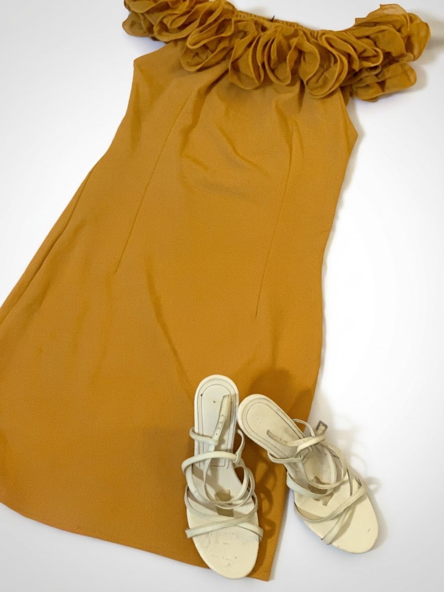 Robe jaune 