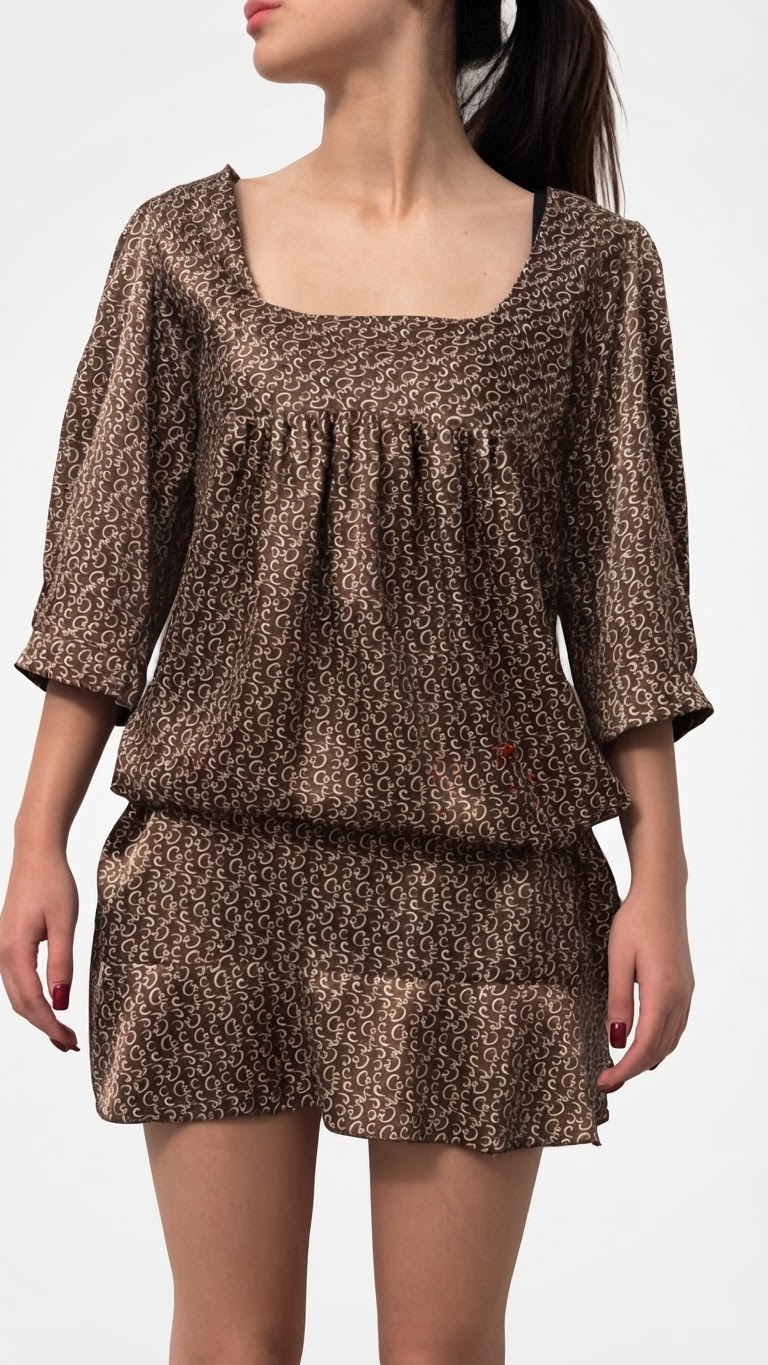 Robe marron