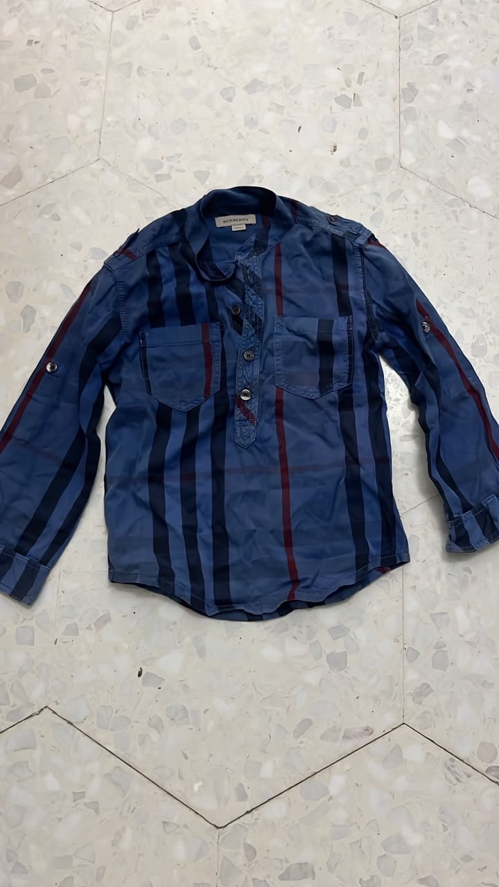 Chemise enfant burberry