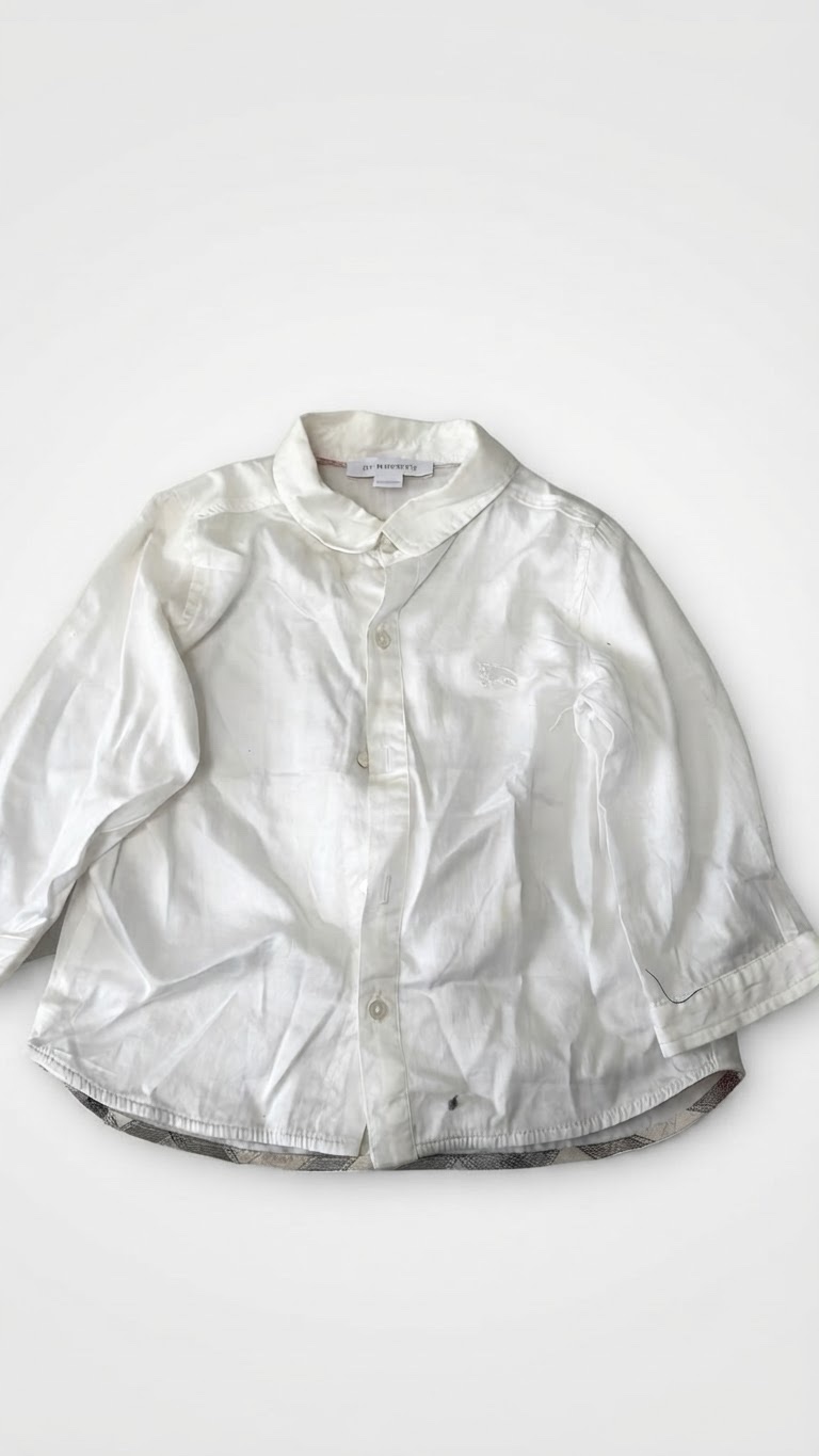 Chemise blanche enfant burberry