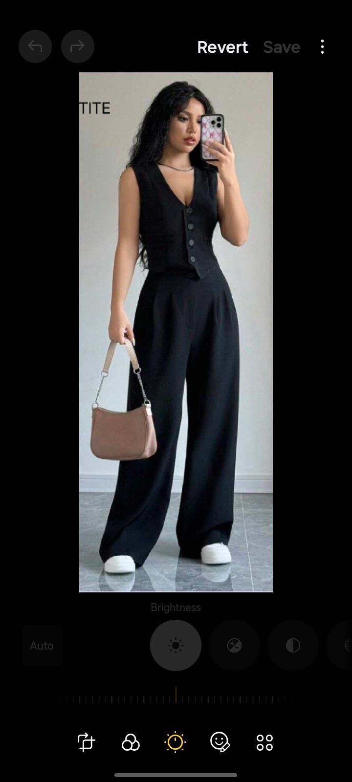 Set noir de la marque SHEIN 