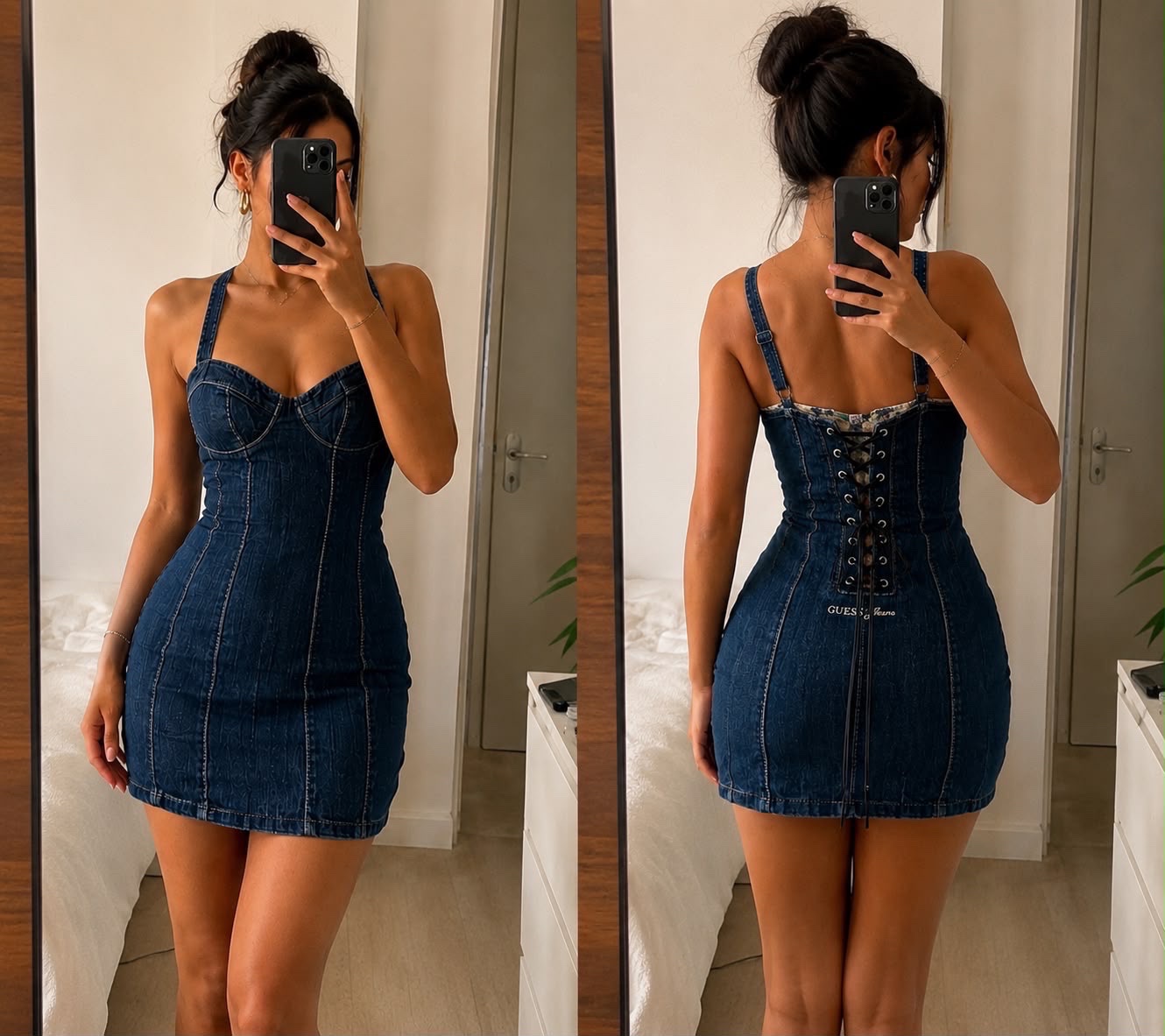 Robe jean guess