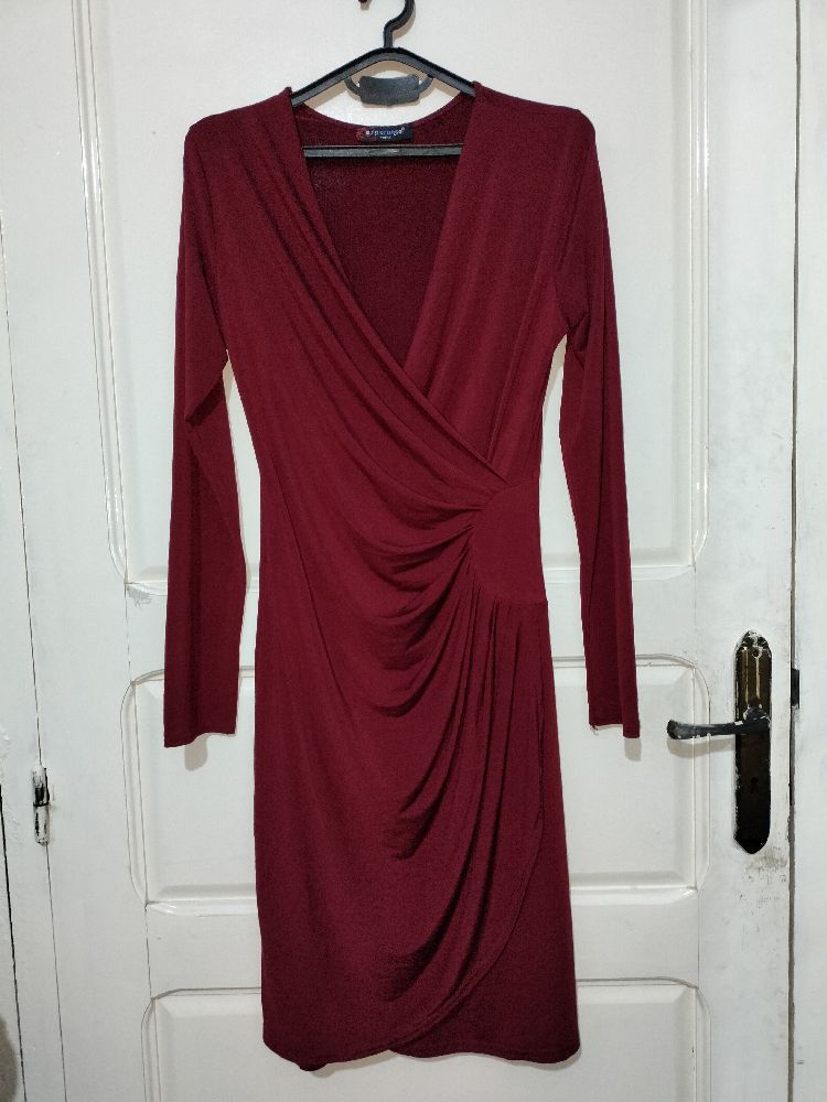 Robe burgundy 