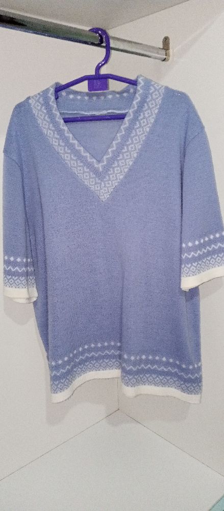pull bleu ciel 