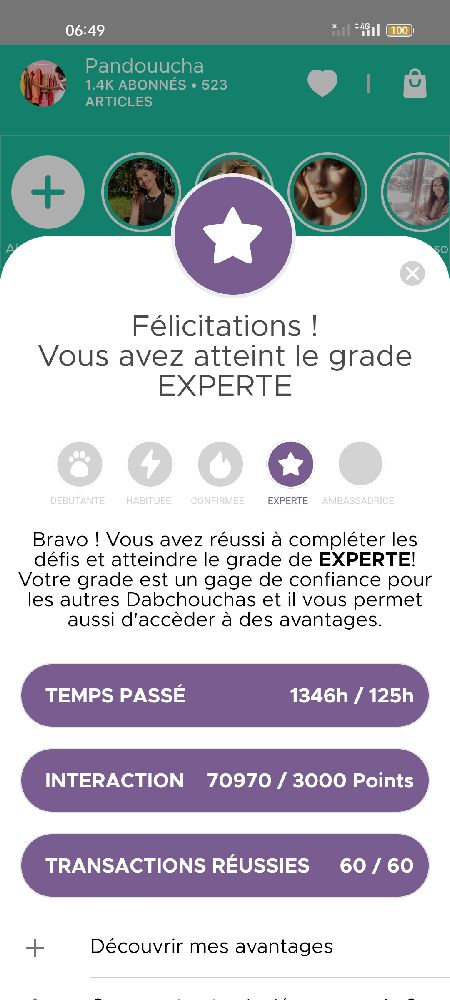 sur ce bonjour ❤️