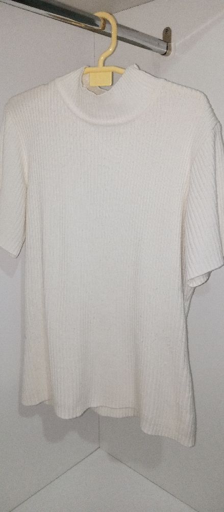 T-shirt blanc sale