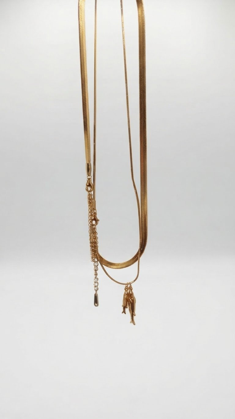 Deux collier acier inoxydable 