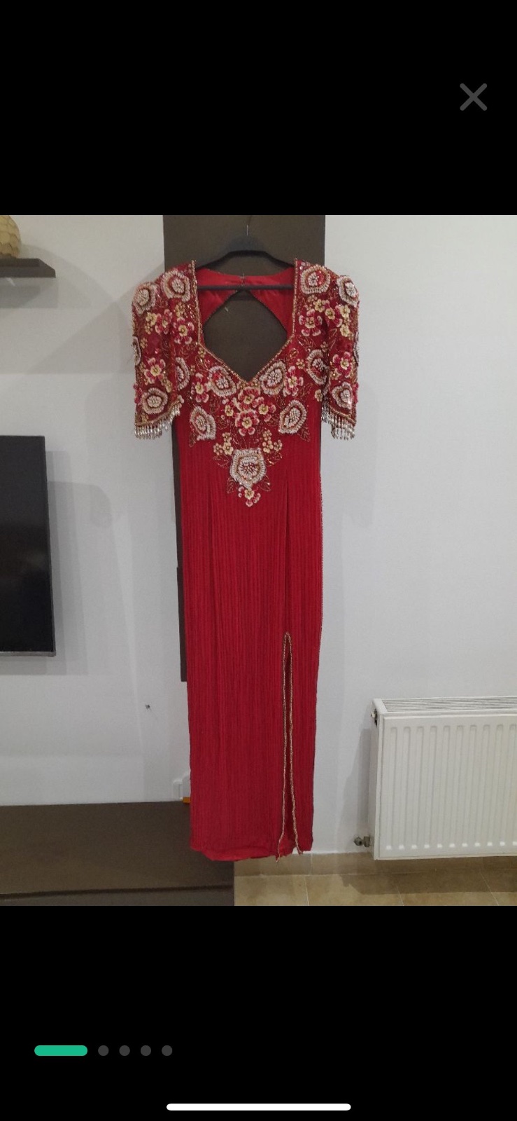 Robe soirée pailletee