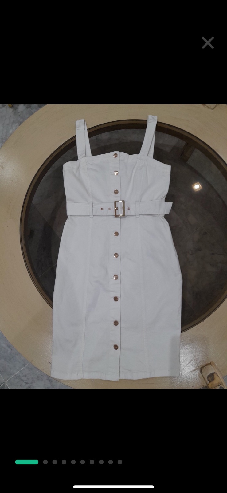 Robe en jeans neuf avec son ceinture tres chic plus un jolie cadeau